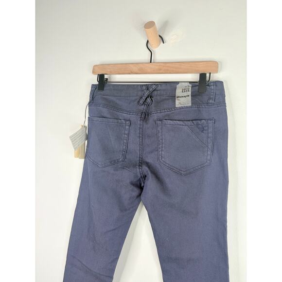 NWT David Kahn Mickayla Skinny Leg Pants Womens Size 27 Blue Jeggings - Picture 7 of 9
